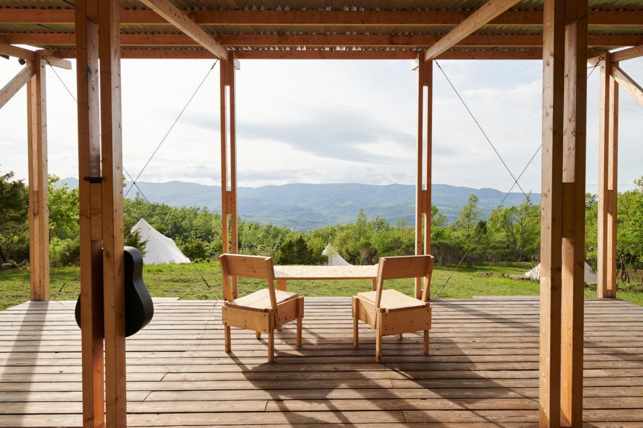 Agricola Ombra - Tents In Nature Hotell Lajatico Eksteriør bilde